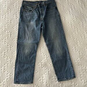 Levi 501 Cropped Jeans